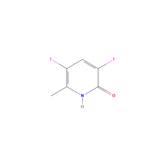 3,5-diiodo-6-methyl-1H-pyridin-2-one (CAS: 858851-91-9) - Related Chemical Product