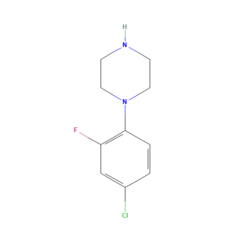1-(4-chloro-2-fluorophenyl)piperazine (CAS: 515160-75-5) - Related Chemical Product