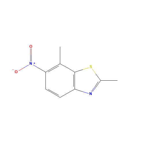 2,7-dimethyl-6-nitro-1,3-benzothiazole (CAS: 72206-94-1) - Related Chemical Product