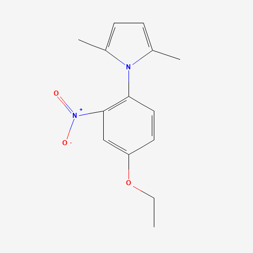 1-(4-ethoxy-2-nitrophenyl)-2,5-dimethylpyrrole (CAS: 647843-28-5) - Related Chemical Product