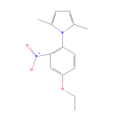 1-(4-ethoxy-2-nitrophenyl)-2,5-dimethylpyrrole (CAS: 647843-28-5) - Related Chemical Product