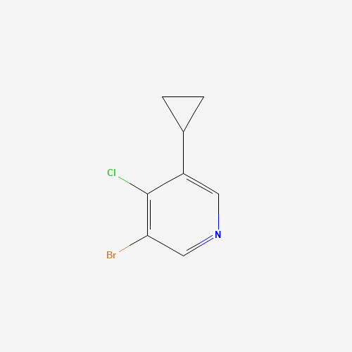 3-bromo-4-chloro-5-cyclopropylpyridine (CAS: 1404367-15-2) - Related Chemical Product