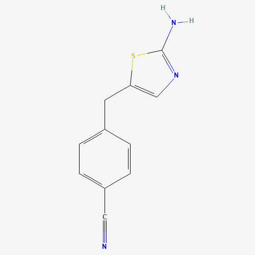 4-[(2-amino-1,3-thiazol-5-yl)methyl]benzonitrile (CAS: 926253-88-5) - Related Chemical Product
