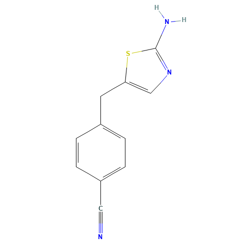 4-[(2-amino-1,3-thiazol-5-yl)methyl]benzonitrile (CAS: 926253-88-5) - Related Chemical Product