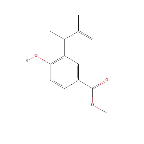 ethyl 4-hydroxy-3-(3-methylbut-3-en-2-yl)benzoate (CAS: 912545-05-2) - Related Chemical Product