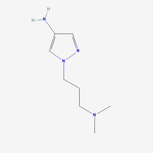 1-[3-(dimethylamino)propyl]pyrazol-4-amine (CAS: 1296308-45-6) - Related Chemical Product