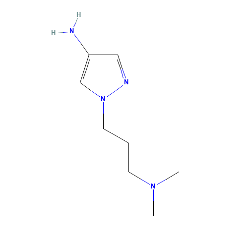 1-[3-(dimethylamino)propyl]pyrazol-4-amine (CAS: 1296308-45-6) - Related Chemical Product