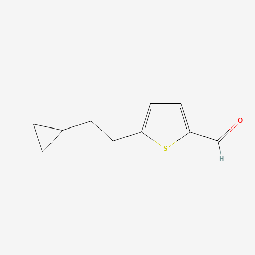 5-(2-cyclopropylethyl)thiophene-2-carbaldehyde (CAS: 1522106-38-2) - Related Chemical Product