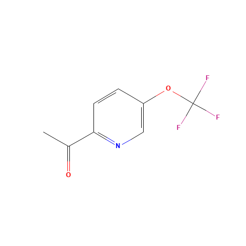 1-[5-(trifluoromethoxy)pyridin-2-yl]ethanone (CAS: 1060814-98-3) - Related Chemical Product