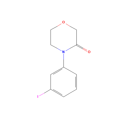 4-(3-iodophenyl)morpholin-3-one (CAS: 1228775-74-3) - Related Chemical Product