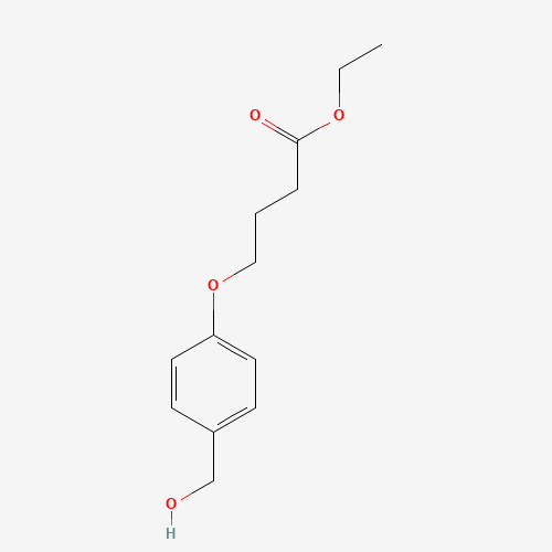ethyl 4-[4-(hydroxymethyl)phenoxy]butanoate (CAS: 174884-11-8) - Related Chemical Product