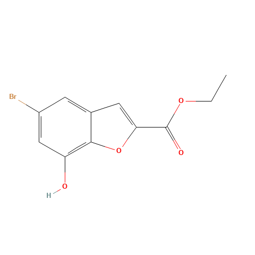 ethyl 5-bromo-7-hydroxy-1-benzofuran-2-carboxylate (CAS: 1188265-94-2) - Related Chemical Product