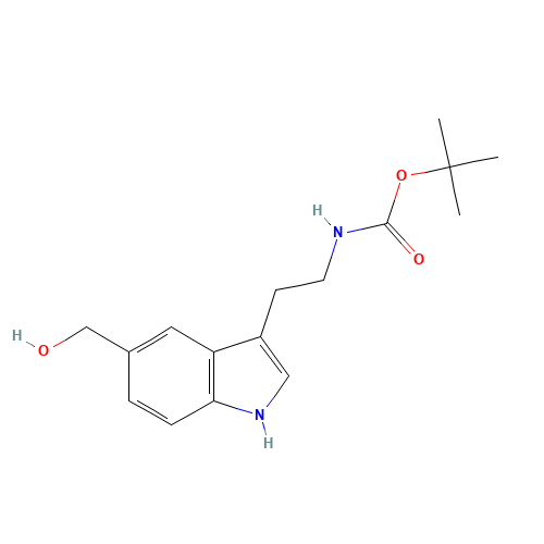 tert-butyl N-[2-[5-(hydroxymethyl)-1H-indol-3-yl]ethyl]carbamate (CAS: 144432-49-5) - Related Chemical Product