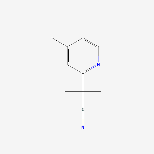 2-methyl-2-(4-methylpyridin-2-yl)propanenitrile (CAS: 260981-46-2) - Related Chemical Product