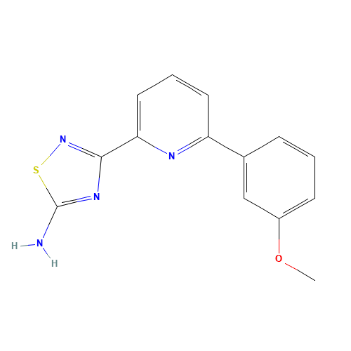 3-[6-(3-methoxyphenyl)pyridin-2-yl]-1,2,4-thiadiazol-5-amine (CAS: 1179362-75-4) - Related Chemical Product