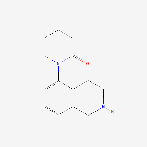 1-(1,2,3,4-tetrahydroisoquinolin-5-yl)piperidin-2-one (CAS: 1157573-95-9) - Related Chemical Product