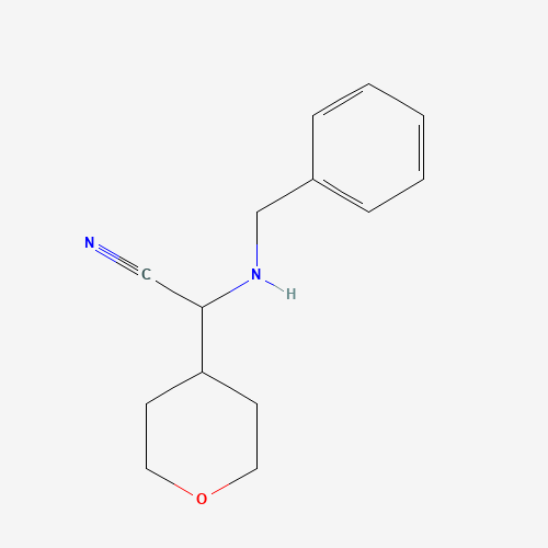 2-(benzylamino)-2-(oxan-4-yl)acetonitrile (CAS: 1274825-09-0) - Related Chemical Product