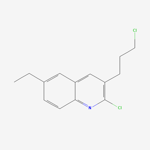 2-chloro-3-(3-chloropropyl)-6-ethylquinoline (CAS: 948294-64-2) - Related Chemical Product