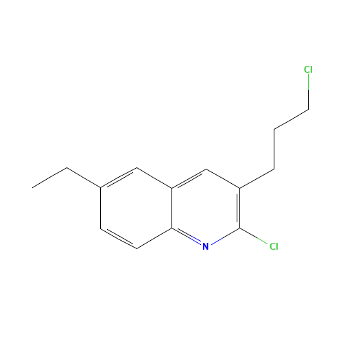 2-chloro-3-(3-chloropropyl)-6-ethylquinoline (CAS: 948294-64-2) - Related Chemical Product