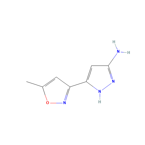 5-(5-methyl-1,2-oxazol-3-yl)-1H-pyrazol-3-amine (CAS: 1290181-40-6) - Related Chemical Product