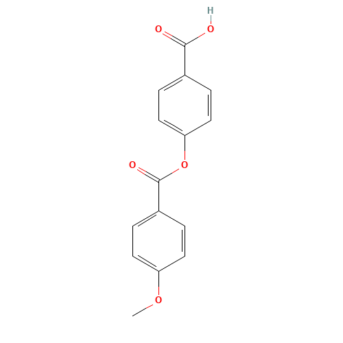 4-(4-methoxybenzoyl)oxybenzoic acid (CAS: 52899-69-1) - Related Chemical Product