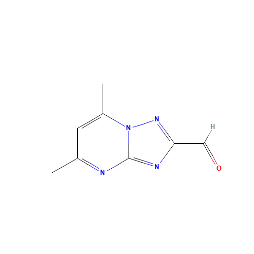 5,7-dimethyl-[1,2,4]triazolo[1,5-a]pyrimidine-2-carbaldehyde (CAS: 55293-96-4) - Related Chemical Product