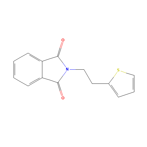 2-(2-thiophen-2-ylethyl)isoindole-1,3-dione (CAS: 60555-55-7) - Related Chemical Product