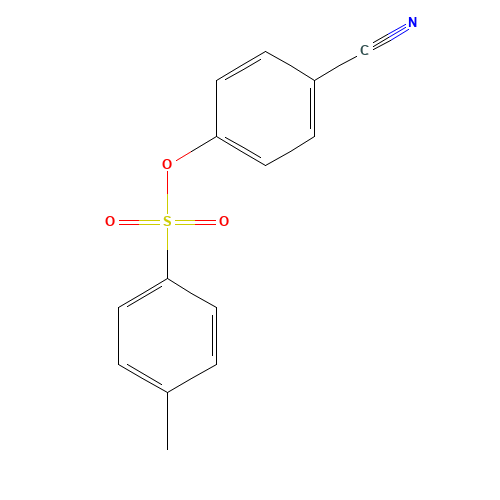 (4-cyanophenyl) 4-methylbenzenesulfonate (CAS: 36800-95-0) - Related Chemical Product