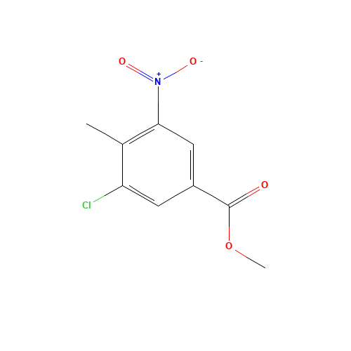 methyl 3-chloro-4-methyl-5-nitrobenzoate (CAS: 1057652-84-2) - Related Chemical Product