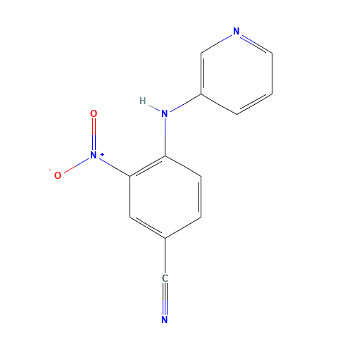 3-nitro-4-(pyridin-3-ylamino)benzonitrile (CAS: 1225215-07-5) - Related Chemical Product