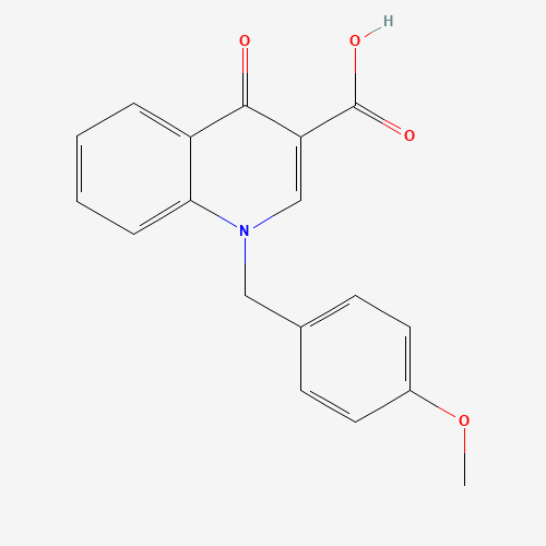 1-[(4-methoxyphenyl)methyl]-4-oxoquinoline-3-carboxylic acid (CAS: 338747-41-4) - Related Chemical Product