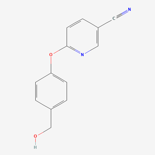 6-[4-(hydroxymethyl)phenoxy]pyridine-3-carbonitrile (CAS: 888967-51-9) - Related Chemical Product