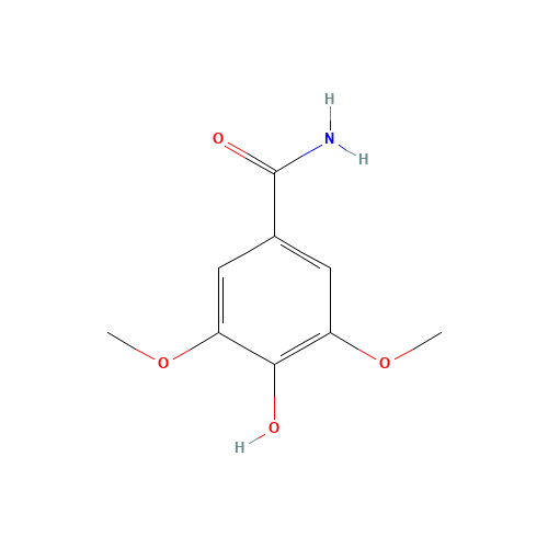 4-hydroxy-3,5-dimethoxybenzamide (CAS: 3086-72-4) - Related Chemical Product