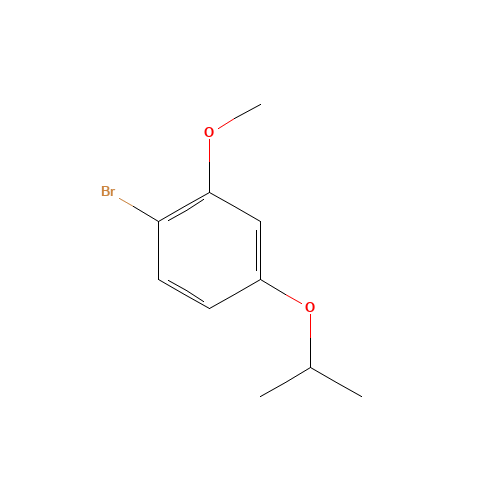 1-bromo-2-methoxy-4-propan-2-yloxybenzene (CAS: 176391-61-0) - Related Chemical Product