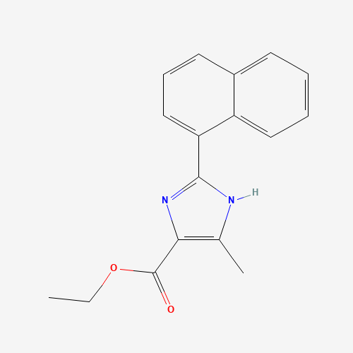 ethyl 5-methyl-2-naphthalen-1-yl-1H-imidazole-4-carboxylate (CAS: 115835-55-7) - Related Chemical Product