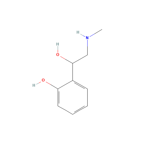 2-[1-hydroxy-2-(methylamino)ethyl]phenol (CAS: 575-81-5) - Related Chemical Product