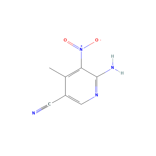 6-amino-4-methyl-5-nitropyridine-3-carbonitrile (CAS: 1003711-09-8) - Related Chemical Product