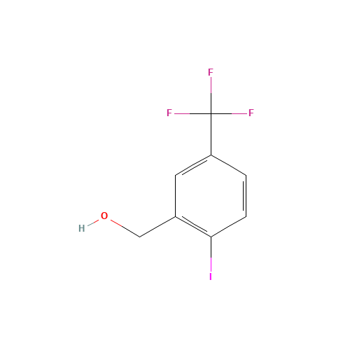 [2-iodo-5-(trifluoromethyl)phenyl]methanol (CAS: 702641-05-2) - Related Chemical Product