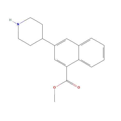 methyl 3-piperidin-4-ylnaphthalene-1-carboxylate (CAS: 954398-61-9) - Related Chemical Product