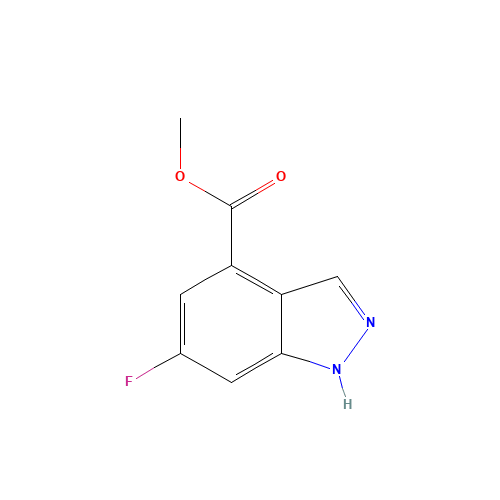 methyl 6-fluoro-1H-indazole-4-carboxylate (CAS: 697739-05-2) - Related Chemical Product