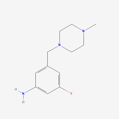 3-fluoro-5-[(4-methylpiperazin-1-yl)methyl]aniline (CAS: 1442474-01-2) - Related Chemical Product