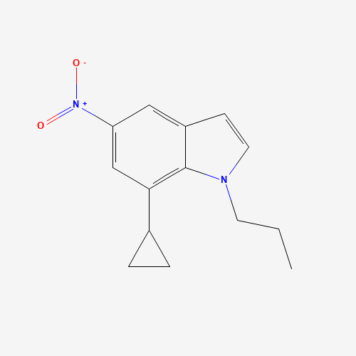 7-cyclopropyl-5-nitro-1-propylindole (CAS: 1610801-12-1) - Related Chemical Product