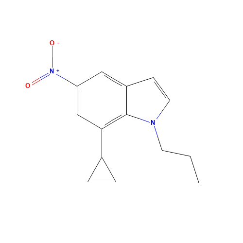 7-cyclopropyl-5-nitro-1-propylindole (CAS: 1610801-12-1) - Related Chemical Product