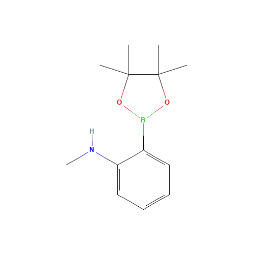 N-methyl-2-(4,4,5,5-tetramethyl-1,3,2-dioxaborolan-2-yl)aniline (CAS: 1160686-01-0) - Related Chemical Product