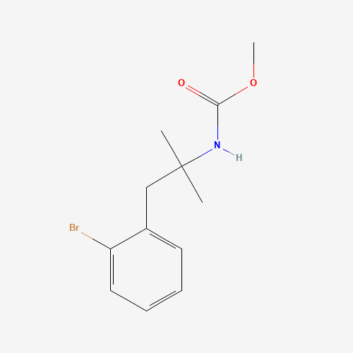 methyl N-[1-(2-bromophenyl)-2-methylpropan-2-yl]carbamate (CAS: 1430115-62-0) - Related Chemical Product