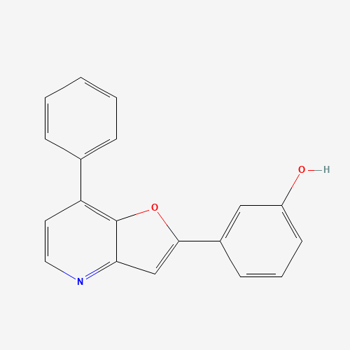 3-(7-phenylfuro[3,2-b]pyridin-2-yl)phenol (CAS: 1360904-47-7) - Related Chemical Product