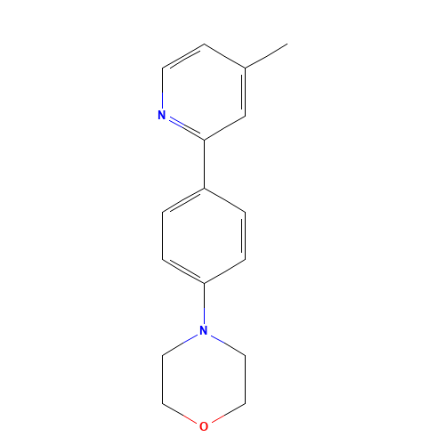 4-[4-(4-methylpyridin-2-yl)phenyl]morpholine (CAS: 656257-51-1) - Related Chemical Product