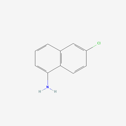 6-chloronaphthalen-1-amine (CAS: 50885-10-4) - Chemical Structure and Molecular Formula 
