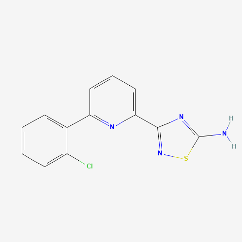 3-[6-(2-chlorophenyl)pyridin-2-yl]-1,2,4-thiadiazol-5-amine (CAS: 1179361-10-4) - Related Chemical Product