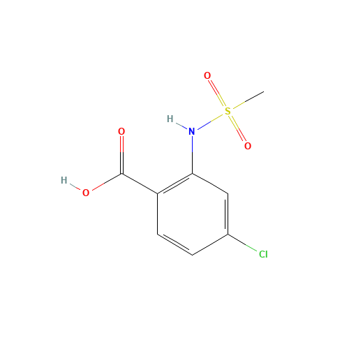 4-chloro-2-(methanesulfonamido)benzoic acid (CAS: 158579-89-6) - Related Chemical Product